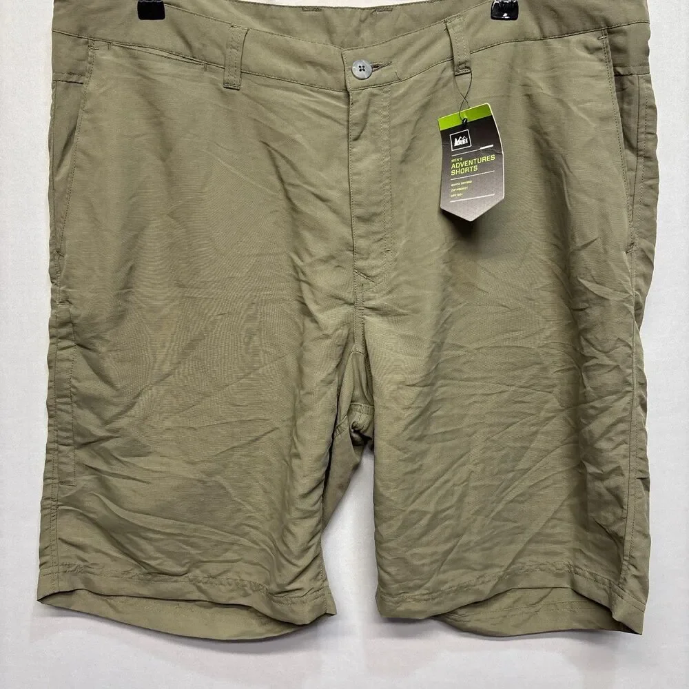 NWT REI Men Adventures Shorts Size 40 Outdoor Hiking Quick Dry C127 -30